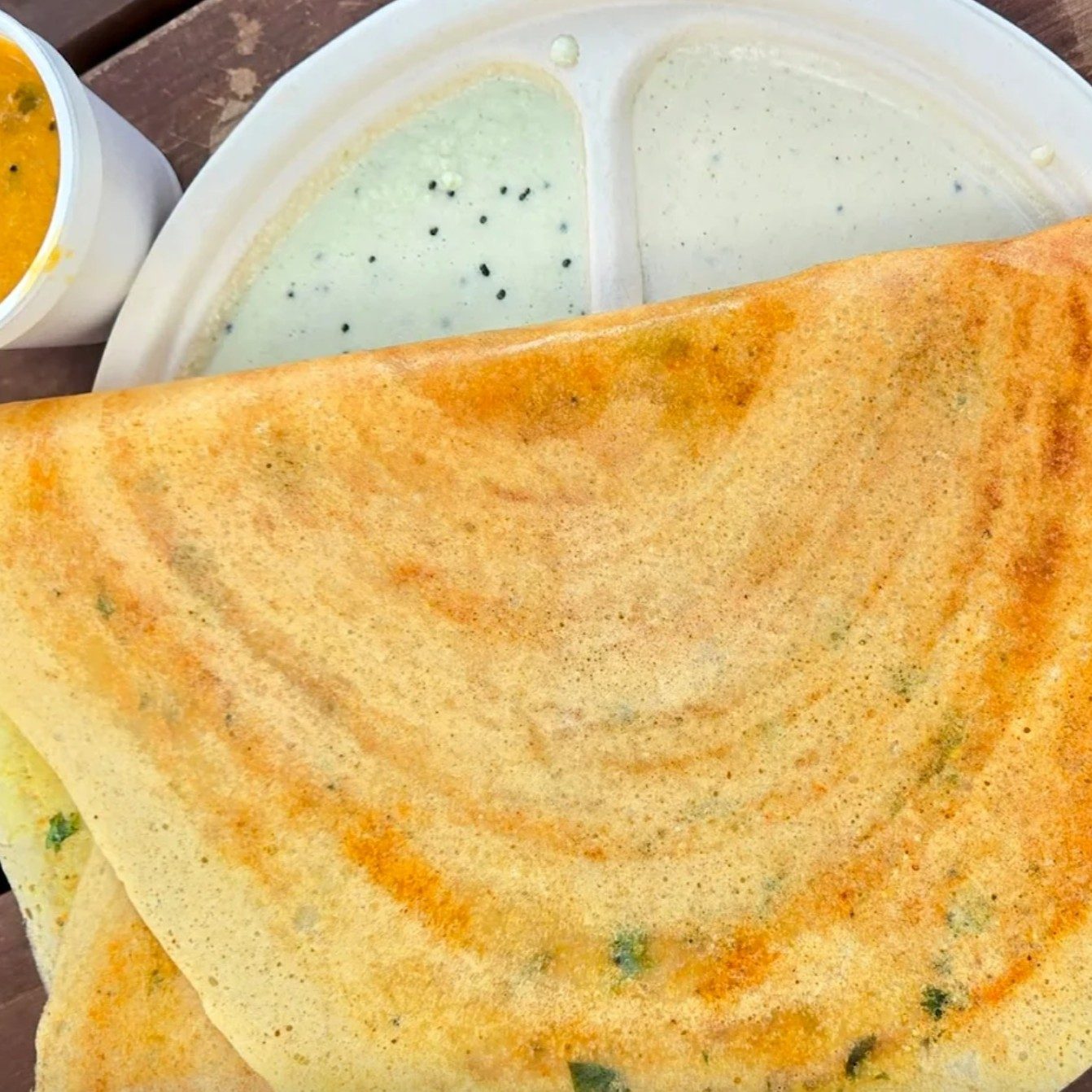 O - Ghee Podi Masala Dosa.