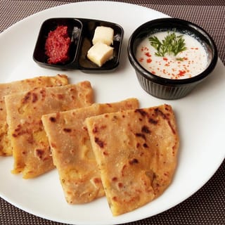 O - Soya Keema Parantha