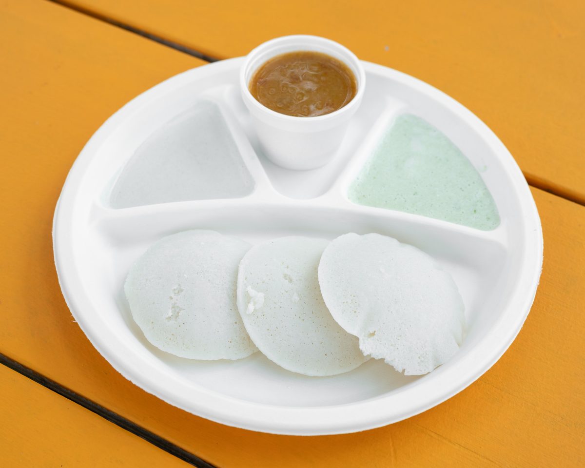 O - Idli Sambar Chutney (3 Nos)