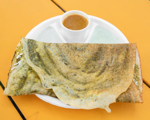 O - Upma Nawabi Paneer Dosa