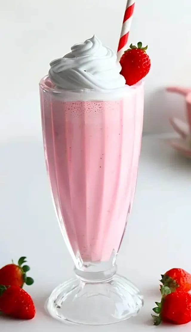 O - Strawberry Milkshake