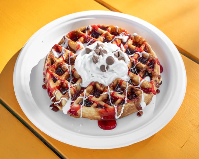 O - Berry Blast Waffle