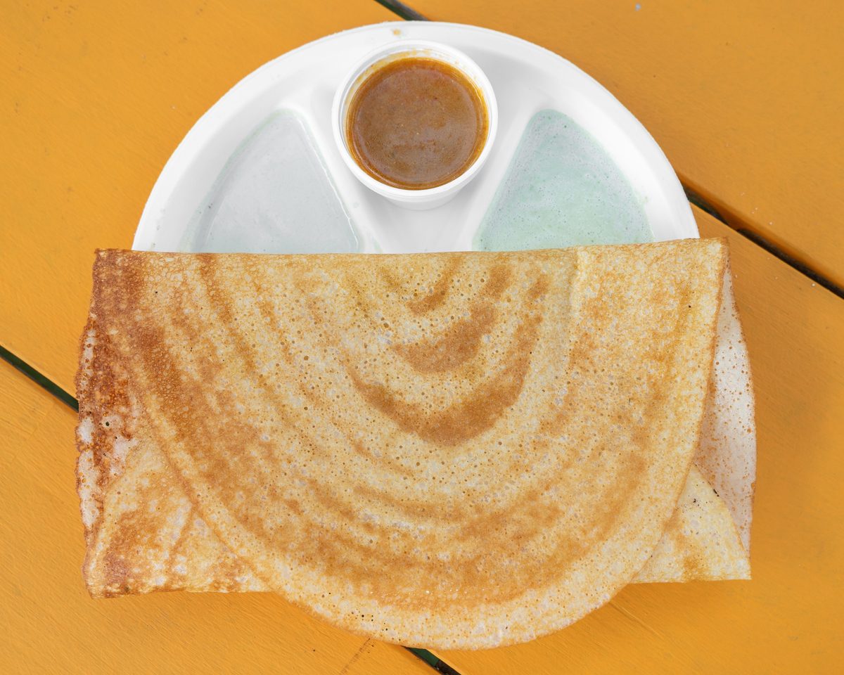 O - Ghee Podi Onion Dosa